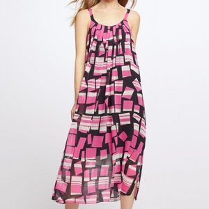 NIC+ZOE Pink Block Party Maxi Dress